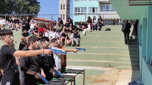 Το Γυμνάσιο Σπάτων γνώρισε το Laser Run και το Μοντέρνο Πένταθλο